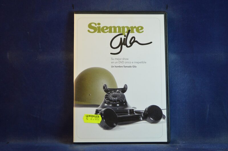 SIEMPRE GILA - DVD ( CAJA FINA )