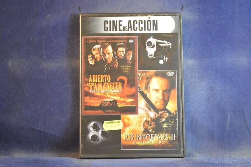 ABIERTO HASTA EL AMANECER 2 / LOS INMORTALES III - DVD ( CAJA FINA )
