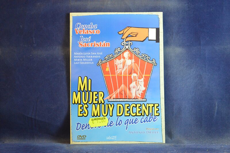 MI MUJER ES MUY DECENTE - DVD ( CARÁTULA DE CARTÓN )