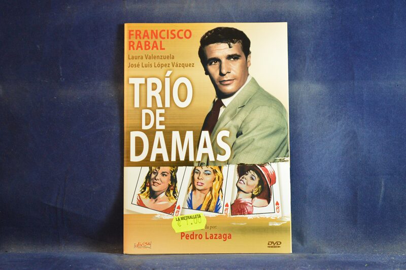 TRÍO DE DAMAS - DVD ( CARÁTULA DE CARTÓN )
