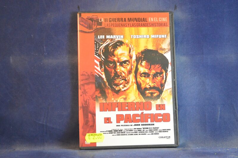 INFIERNO EN EL PACÍFICO - DVD ( CAJA FINA )