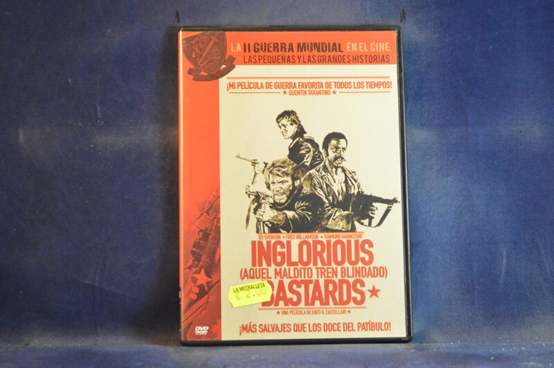 INGLORIOUS BASTARDS - DVD ( CAJA FINA )