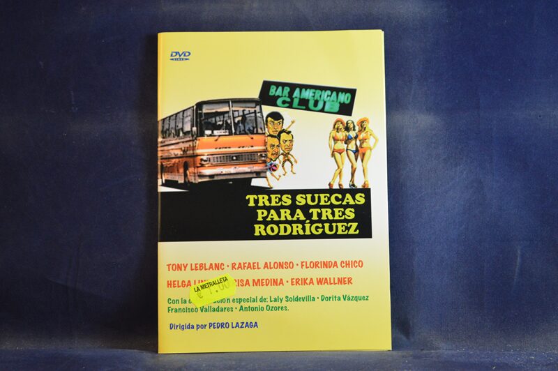 TRES SUECAS PARA TRES RODRÍGUEZ - DVD ( CARÁTULA DE CARTÓN )