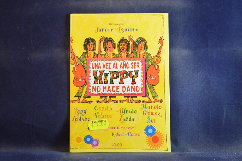 UNA VEZ AL AÑO SER HIPPY NO HACE DAÑO - DVD ( CARÁTULA DE CARTÓN )