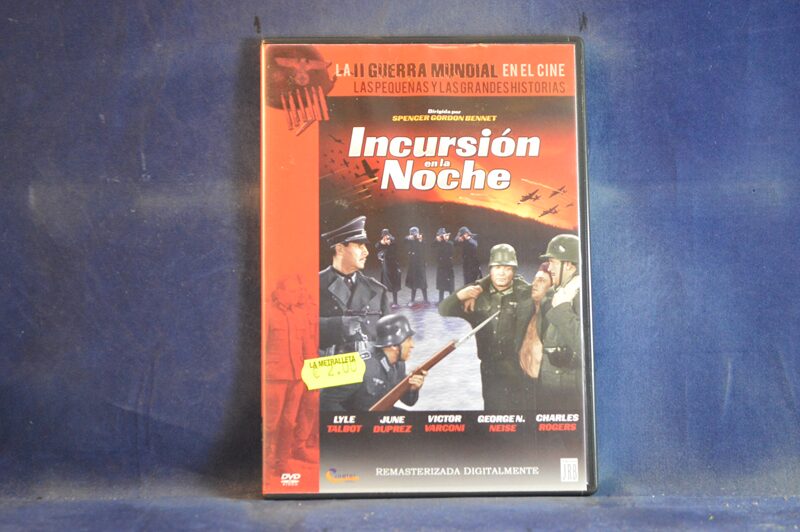 INCURSIÓN EN LA NOCHE - DVD ( CAJA FINA )
