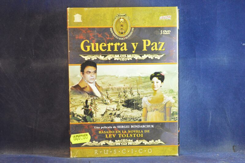 GUERRA Y PAZ - 5 DVD