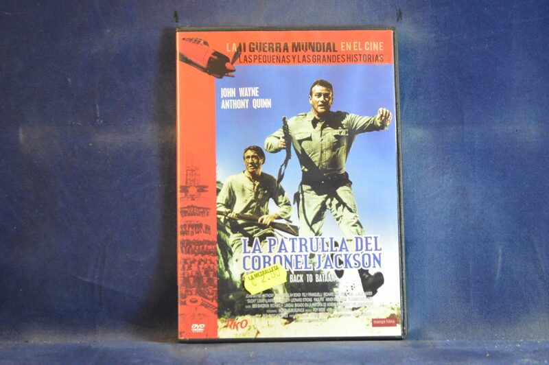 LA PATRULLA DEL CORONEL JACKSON - DVD ( CAJA FINA )