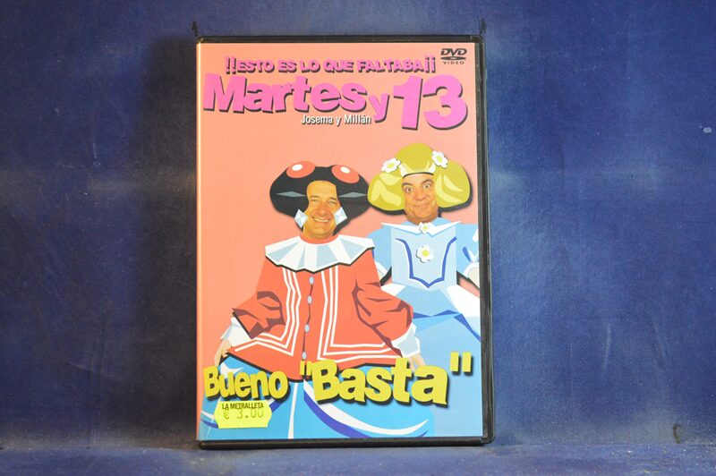 MARTES Y 13: BUENO ¨BASTA¨- DVD