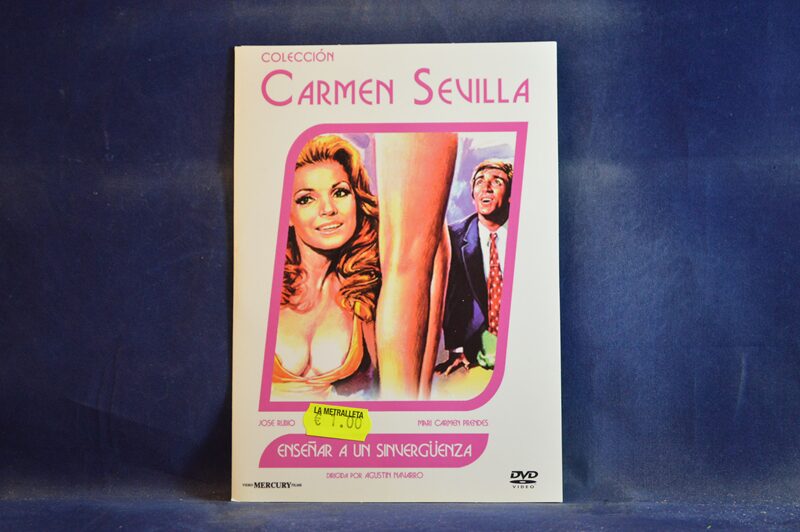 ENSEÑAR A UN SINVERGÜENZA - DVD ( CARÁTULA DE CARTÓN )