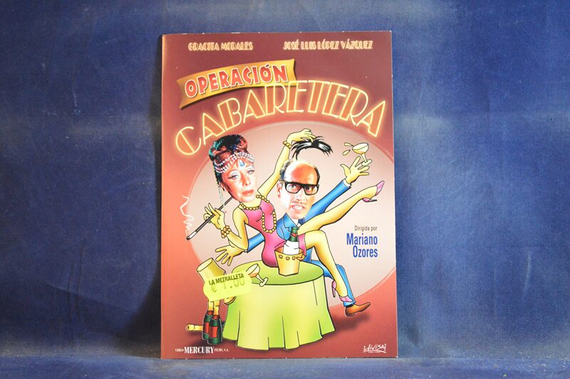 OPERACIÓN CABARETERA - DVD ( CARÁTULA DE CARTÓN )