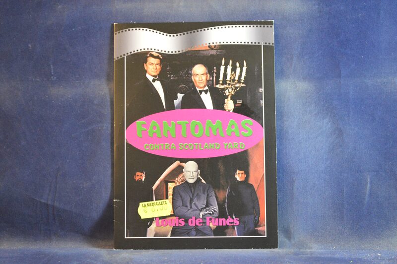 LOUIS DE FUNÉS: FANTOMAS CONTRA SCOTLAND YARD - DVD ( CARÁTULA DE CARTÓN )