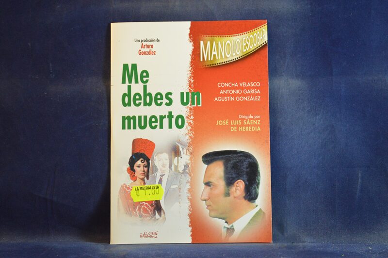 ME DEBES UN MUERTO - DVD ( CARÁTULA DE CARTÓN )