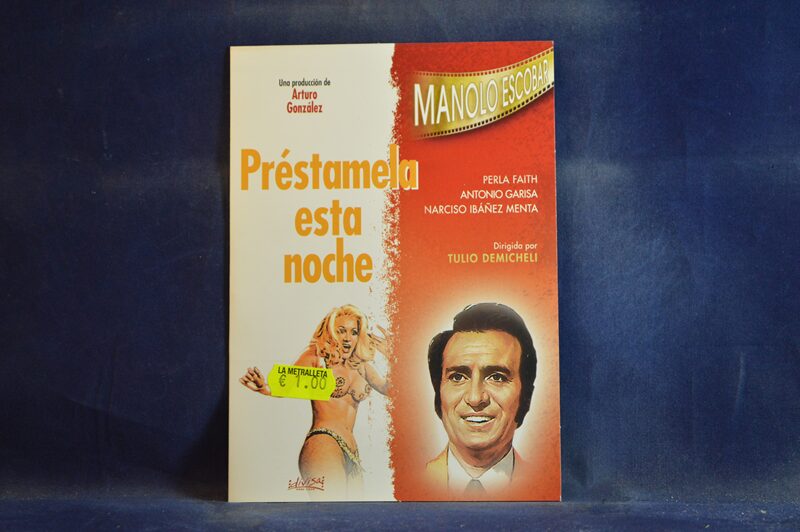 PRÉSTAMELA ESTA NOCHE - DVD ( CARÁTULA DE CARTÓN )