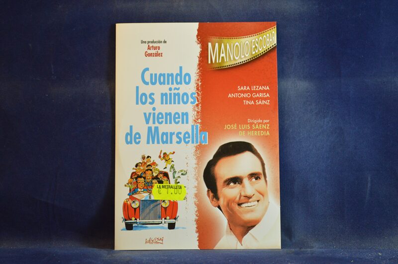 CUANDO LOS NIÑOS VIENEN DE MARSELLA - DVD ( CARÁTULA DE CARTÓN )