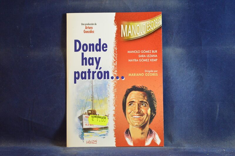 DONDE HAY PATRÓN... - DVD ( CARÁTULA DE CARTÓN )