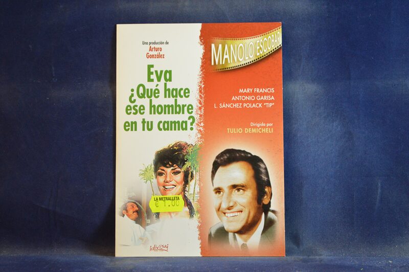 EVA ¿ QUÉ HACE ESE HOMBRE EN TU CAMA ? - DVD ( CARÁTULA DE CARTÓN )