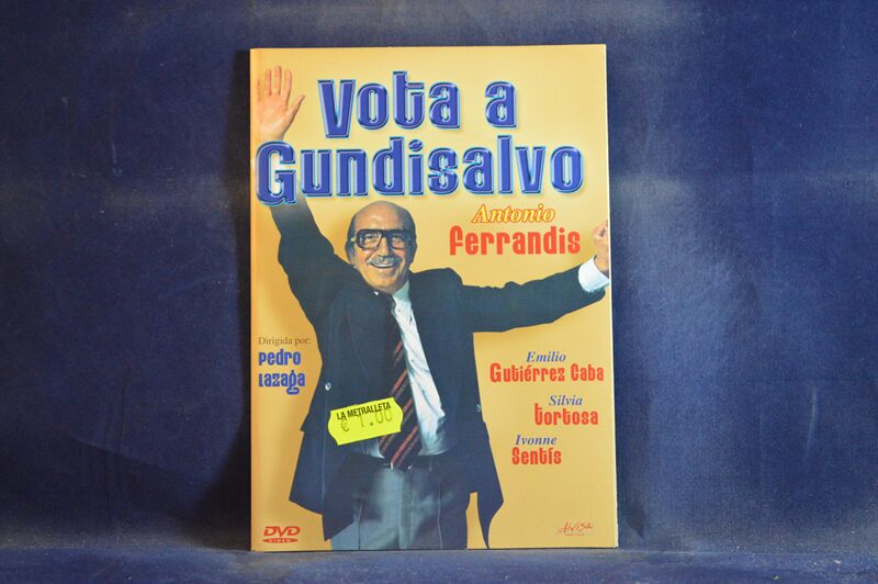 VOTA A GUNDISALVO - DVD ( CARÁTULA DE CARTÓN )
