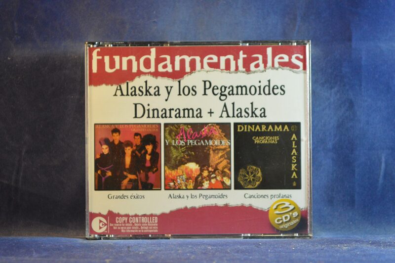ALASKA Y LOS PEGAMOIDES / DINARAMA + ALASKA – GRANDES ÉXITOS / ALASKA Y LOS PEGAMOIDES / CANCIONES PROFANAS - 3 CD