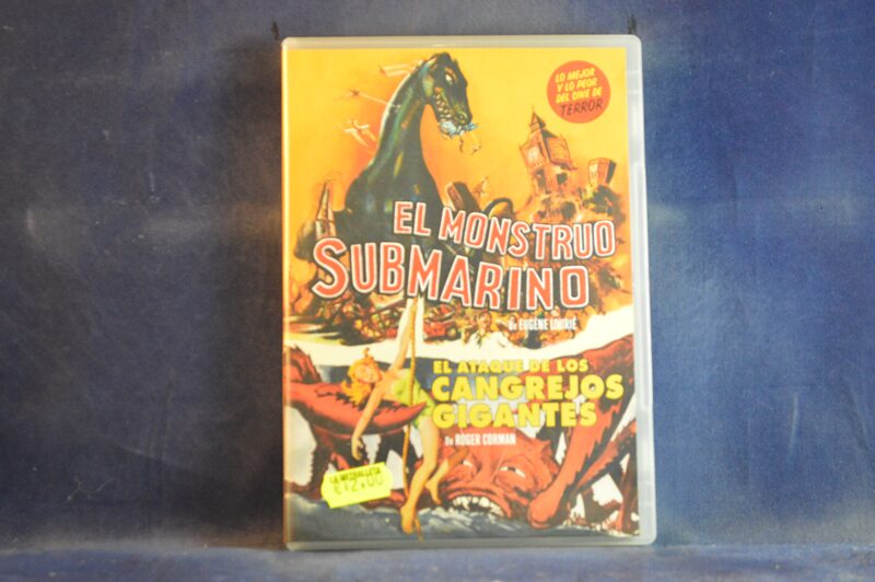 EL MONSTRUO SUBMARINO / EL ATAQUE DE LOS CANGREJOS GIGANTES - DVD
