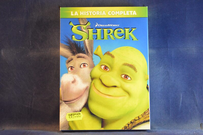 SHREK - LA TRILOGÍA COMPLETA - 4 DVD