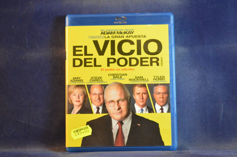 EL VICIO DEL PODER - BLU-RAY