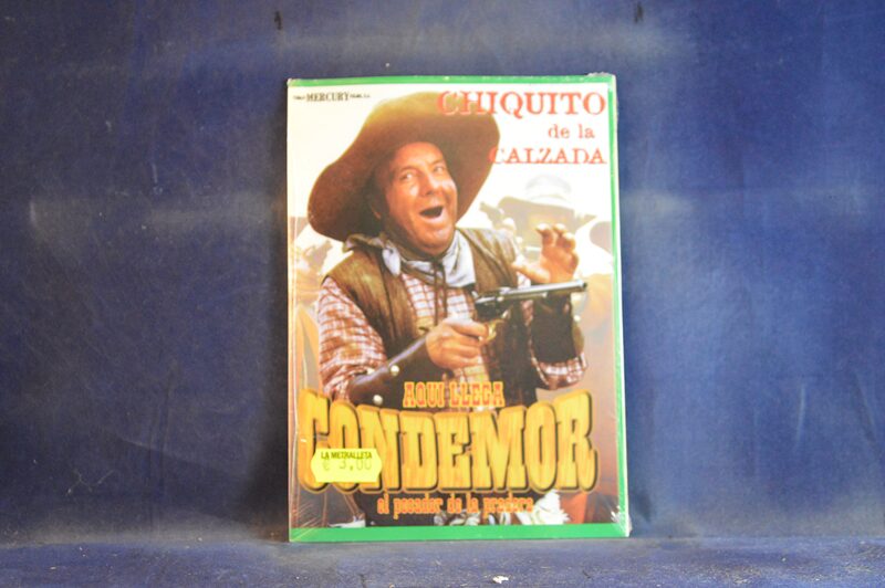 AQUI LLEGA CONDEMOR EL PECADOR DE LA PRADERA - DVD ( CARÁTULA DE CARTÓN )