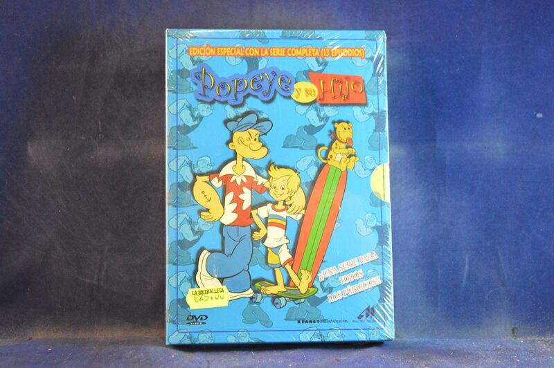 POPEYE Y SU HIJO - EDICIÓN ESPECIAL CON LA SERIE COMPLETA ( 13 EPISODIOS ) - VOLUMEN 1,2 Y 3 - DVD