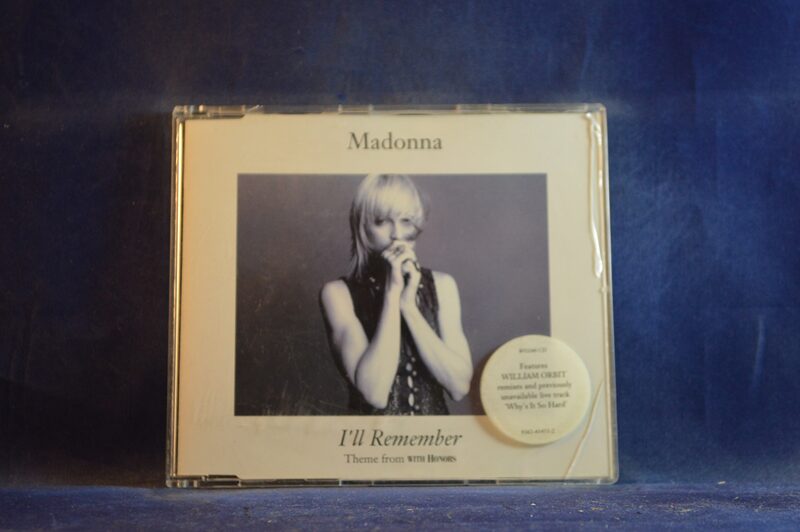MADONNA - I'LL REMEMBER (THEME FROM WITH HONORS) - CD SINGLE