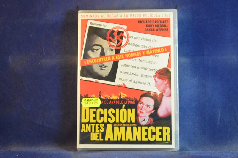 DECISIÓN ANTES DEL AMANECER - DVD