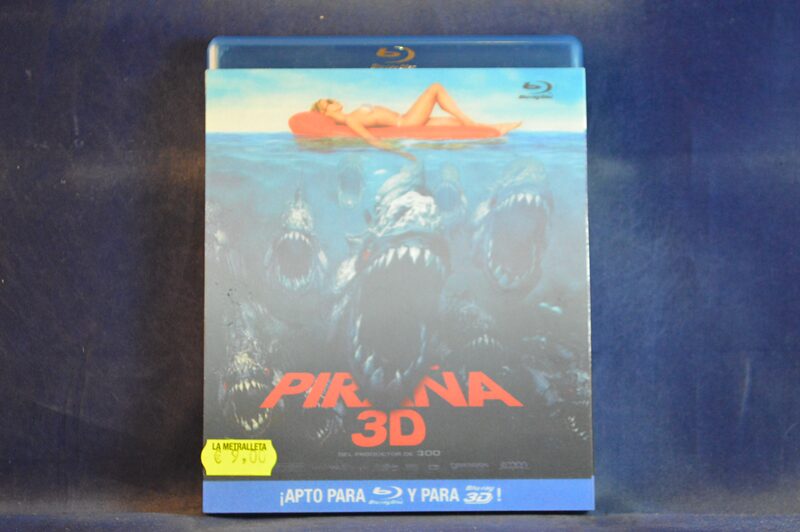 PIRAÑA 3D - BLU-RAY