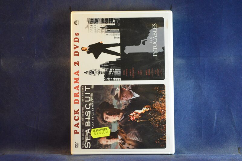 SEABISCUIT / LOS INTOCABLES - 2 DVD
