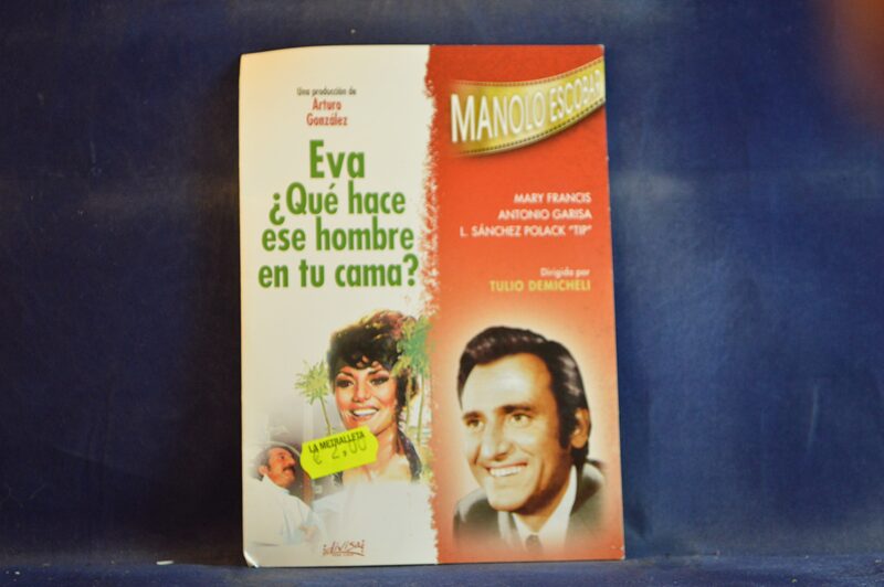 EVA ¿ QUÉ HACE ESE HOMBRE EN TU CAMA ? - DVD ( CARÁTULA DE CARTÓN )
