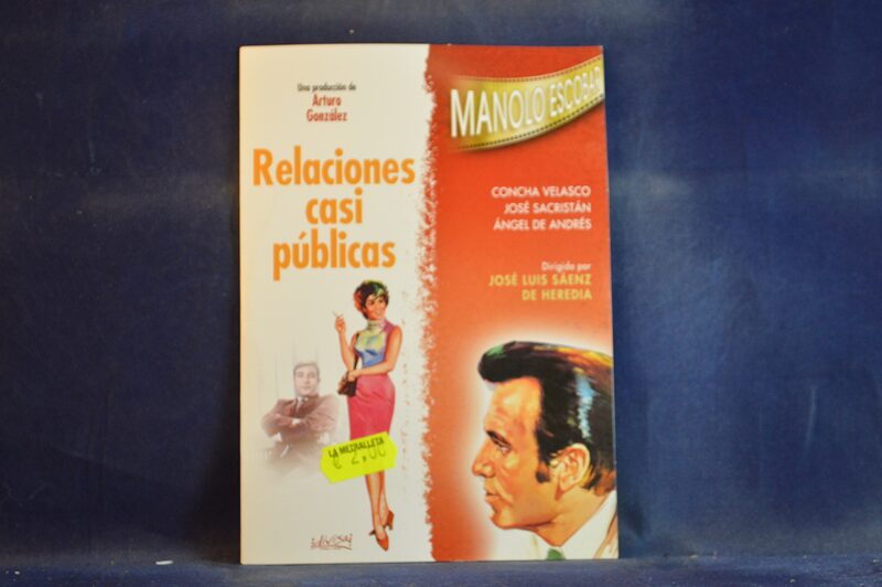 RELACIONES CASI PÚBLICAS - DVD ( CARÁTULA DE CARTÓN )