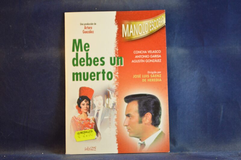 ME DEBES UN MUERTO -DVD ( CARÁTULA DE CARTÓN )