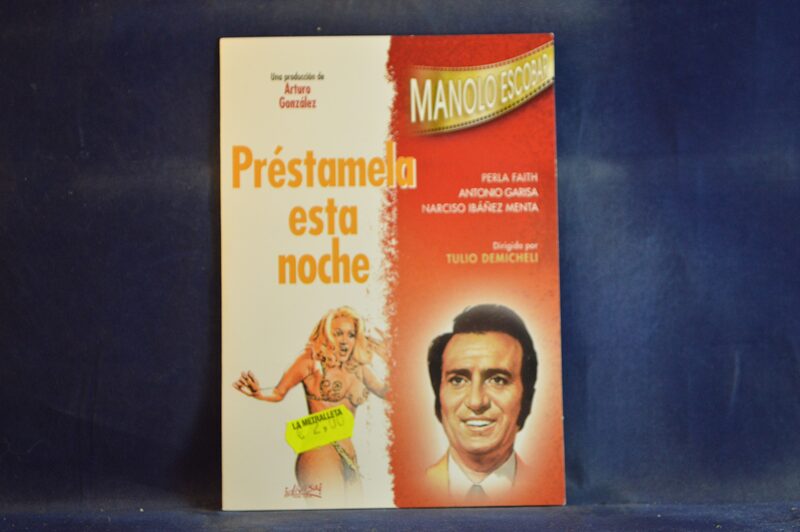 PRÉSTAMELA ESTA NOCHE - DVD ( CARÁTULA DE CARTÓN )