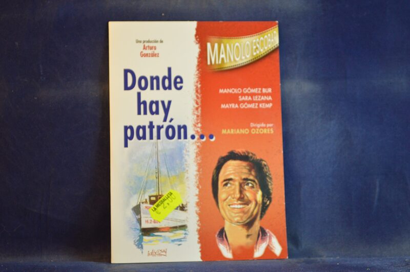 DONDE HAY PATRÓN... - DVD ( CARÁTULA DE CARTÓN )