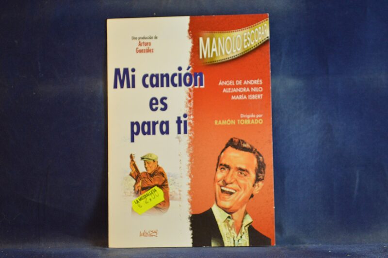 MI CANCIÓN ES PARA TI - DVD ( CARÁTULA DE CARTÓN )