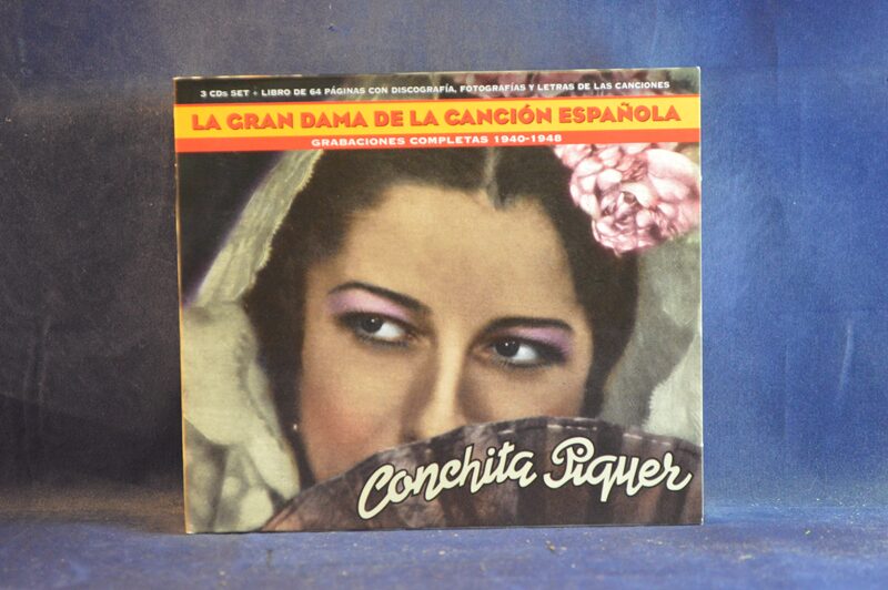 CONCHITA PIQUER - LA GRAN DAMA DE LA CANCIÓN ESPAÑOLA ( GABRACIONES COMPLETAS 1940-1948 ) - 3 CD