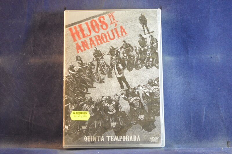 HIJOS DE LA ANARQUÍA - QUINTA TEMPORADA - 5 DVD
