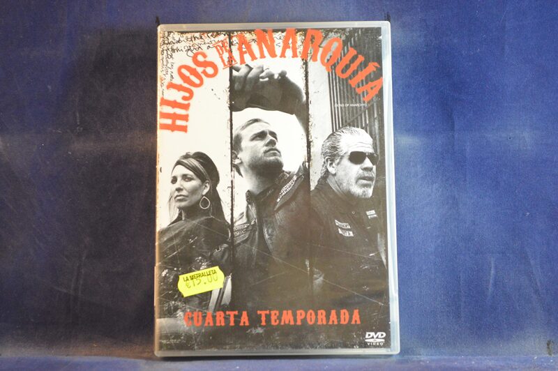 HIJOS DE LA ANARQUÍA - CUARTA TEMPORADA - 4 DVD