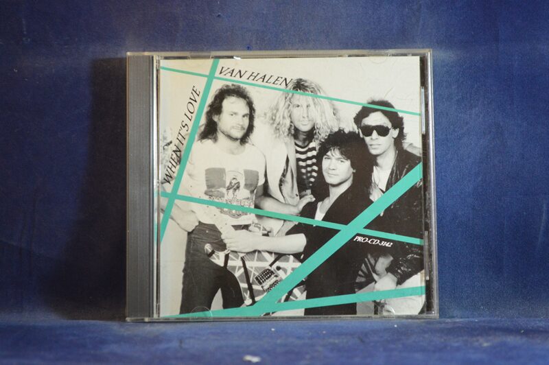 VAN HALEN - WHEN IT'S LOVE - CD SINGLE PROMO