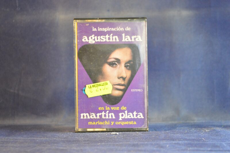 LA INSPIRACIÓN DE AGUSTÍN LARA EN LA VOZ DE MARTÍN PLATA - CASETE