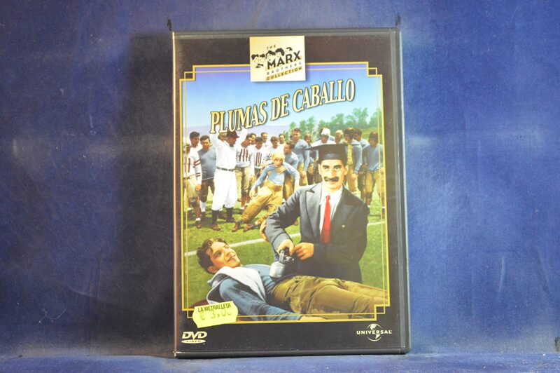 PLUMAS DE CABALLO - DVD