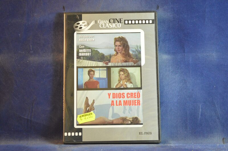Y DIOS CREÓ A LA MUJER - DVD ( CAJA FINA )