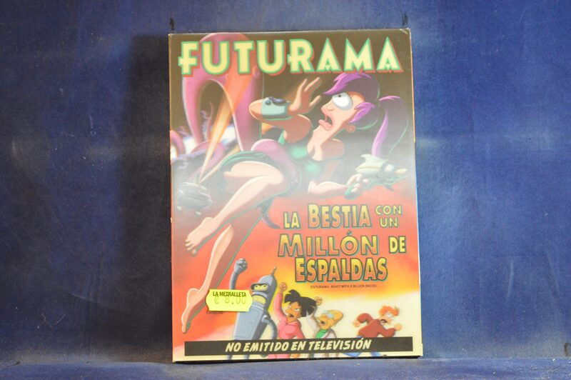 FUTURAMA: LA BESTIA CON UN MILLÓN DE ESPALDAS - DVD