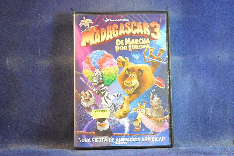 MADAGASCAR 3 DE MARCHA POR EUROPA - DVD