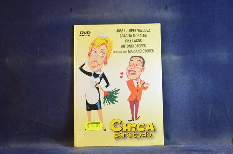 CHICA PARA TODO - DVD ( CARÁTULA DE CARTÓN )
