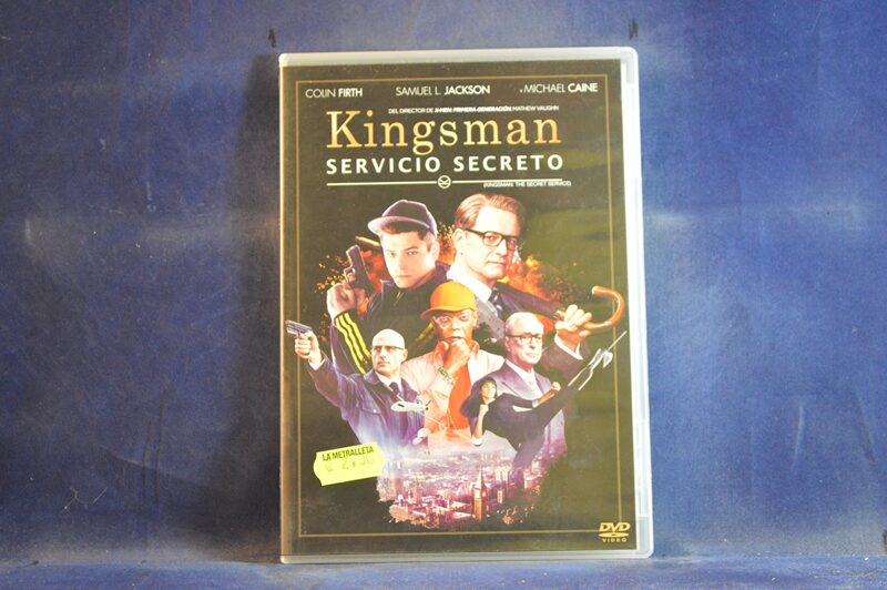 KINGSMAN SERVICIO SECRETO - DVD ( CAJA FINA )