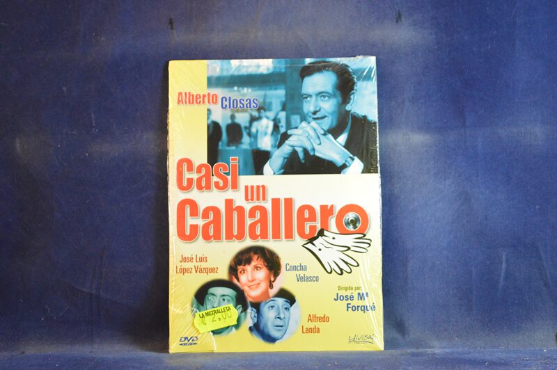CASI UN CABALLERO - DVD ( CARÁTULA DE CARTÓN )