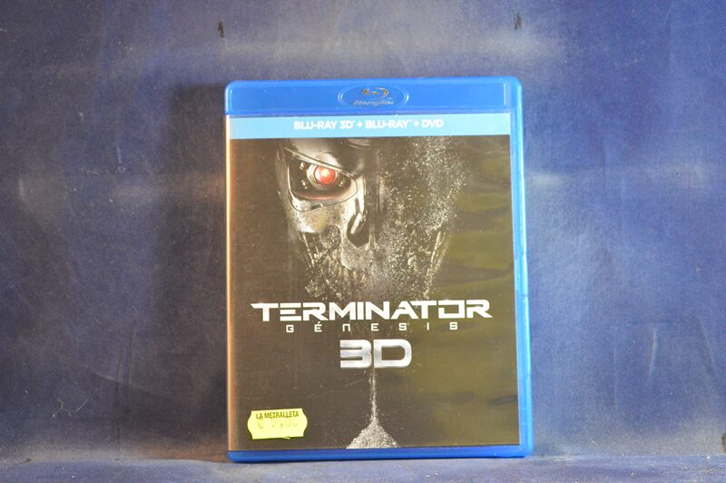 TERMINATOR  GÉNESIS 3D - BLU-RAY 3D + BLU-RAY + DVD
